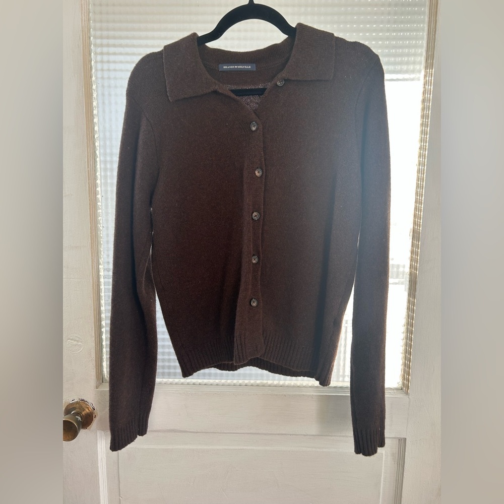 Brandy Melville Brown Cardigan